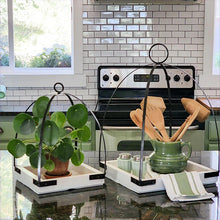 Load image into Gallery viewer, Modern Farmhouse Dome Frame Lanterns