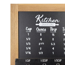 Load image into Gallery viewer, Wood Conversion Chart With Spoons