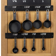 Load image into Gallery viewer, Wood Conversion Chart With Spoons