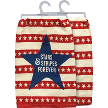 Load image into Gallery viewer, Red White & Blue Kitchen Towels
