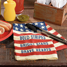 Load image into Gallery viewer, Red White & Blue Kitchen Towels