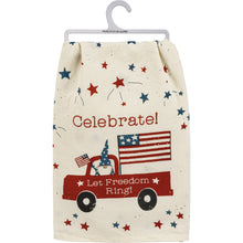 Load image into Gallery viewer, Red White & Blue Star Towels