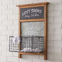 Load image into Gallery viewer, Lost Socks Storage Basket