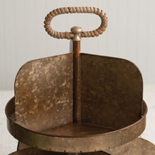 Load image into Gallery viewer, Revolving Divided Two-Tier Tray