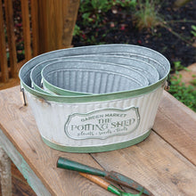 Load image into Gallery viewer, Rustic Potting Shed Buckets