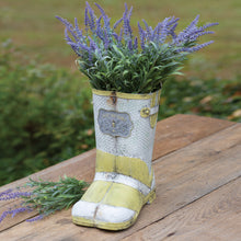 Load image into Gallery viewer, Honeycomb Metal Rainboot Planter