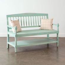 Load image into Gallery viewer, Springtime Entryway Bench