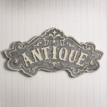 Load image into Gallery viewer, Antique Metal Sign