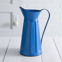 Load image into Gallery viewer, Bright Blue Slender Pitcher