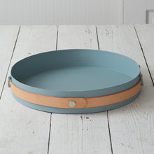 Load image into Gallery viewer, Modern Farmhouse Slate And Leather Tray
