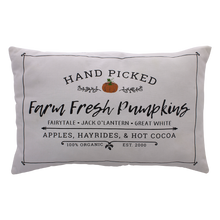 Load image into Gallery viewer, Farm Fresh Pumpkins Pillow
