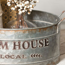 Load image into Gallery viewer, Farmhouse Local Round Bin
