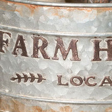 Load image into Gallery viewer, Farmhouse Local Round Bin