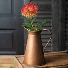 Load image into Gallery viewer, Vintage Inspired Copper Finish Pitcher