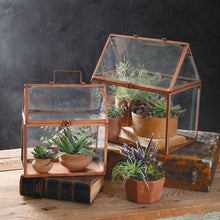 Load image into Gallery viewer, Copper Finish Terrarium Set
