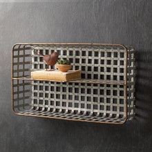 Load image into Gallery viewer, Two-Tier Edison Wall Shelf