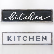 Load image into Gallery viewer, Double Sided Kitchen Sign
