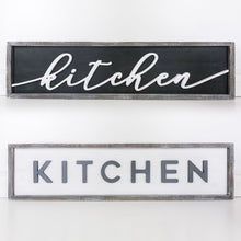Load image into Gallery viewer, Double Sided Kitchen Sign
