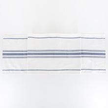 Load image into Gallery viewer, Linen Reversible Striped Table Runner