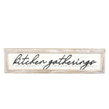 Load image into Gallery viewer, Double Sided Together & Gatherings Sign