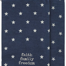 Load image into Gallery viewer, Red White & Blue Kitchen Towels