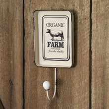 Load image into Gallery viewer, Farmhouse Wall Hooks - Set of 2