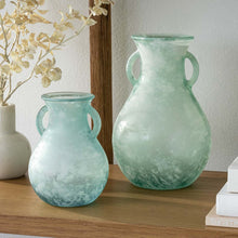 Load image into Gallery viewer, Frosted Seafoam Vase Collection