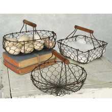 Load image into Gallery viewer, Chicken Wire Basket Set
