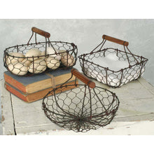 Load image into Gallery viewer, Chicken Wire Basket Set