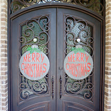 Load image into Gallery viewer, Metal Ornament Merry Christmas Sign