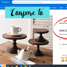Load image into Gallery viewer, Round Dessert Stand Set