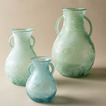 Load image into Gallery viewer, Frosted Seafoam Vase Collection