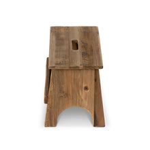 Load image into Gallery viewer, Wooden Rectangle Stool