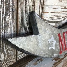 Load image into Gallery viewer, Metal Merry Christmas Banner