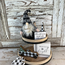 Load image into Gallery viewer, Black & White Christmas Tray Bundle