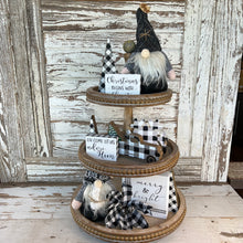 Load image into Gallery viewer, Black & White Christmas Tray Bundle