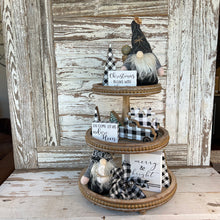 Load image into Gallery viewer, Black & White Christmas Tray Bundle