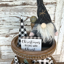 Load image into Gallery viewer, Black & White Christmas Tray Bundle