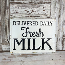 Load image into Gallery viewer, Milk Delivery Sign