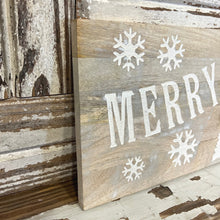 Load image into Gallery viewer, Merry Christmas Sign