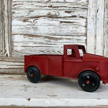 Load image into Gallery viewer, Vintage Red Truck