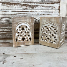 Load image into Gallery viewer, Whitewash Wood Utensil Holders