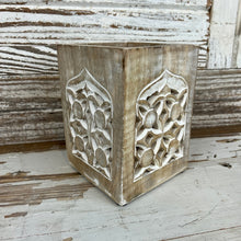 Load image into Gallery viewer, Whitewash Wood Utensil Holders