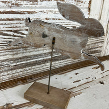 Load image into Gallery viewer, Wooden Rabbit Cut Out with Base