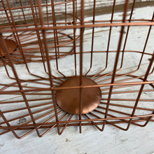 Load image into Gallery viewer, Copper Finish Oval Basket Set