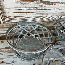 Load image into Gallery viewer, Woven Metal Basket Set Of 3