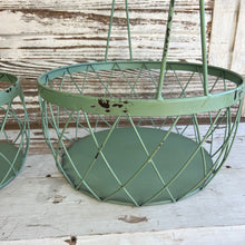 Load image into Gallery viewer, Robins Egg Wire Basket Set