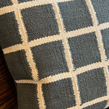 Load image into Gallery viewer, 20" Carbon & Chalk Stripe Pillow