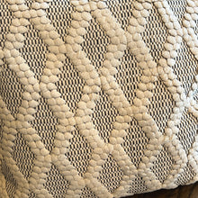 Load image into Gallery viewer, 20" Neutral Diamond Pillow