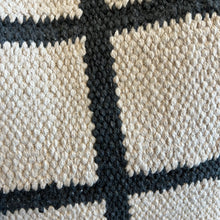 Load image into Gallery viewer, 20" Chalk & Carbon Stripe Pillow